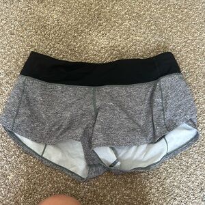 Grey & Black Lulu shorts